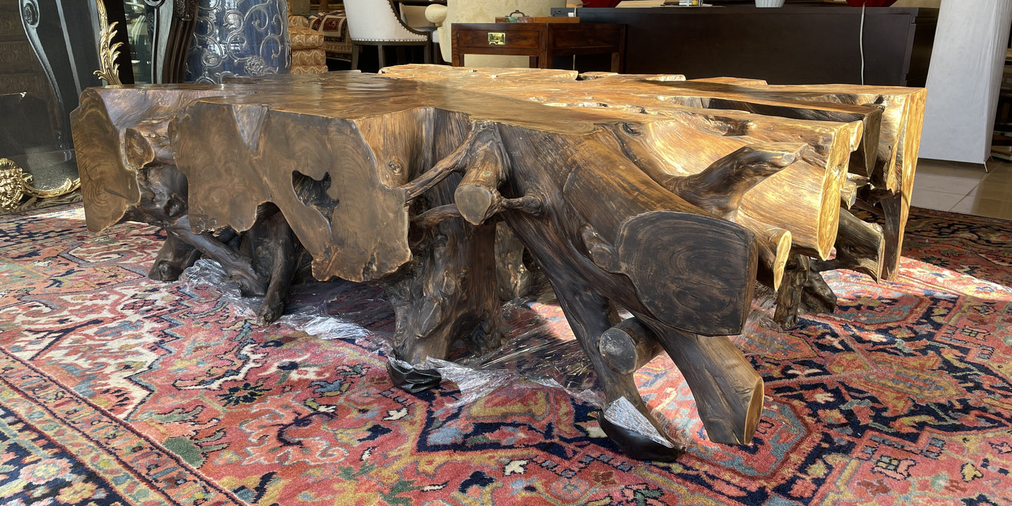 Andrianna Shamaris Teak Root Coffee Table (0HV002)