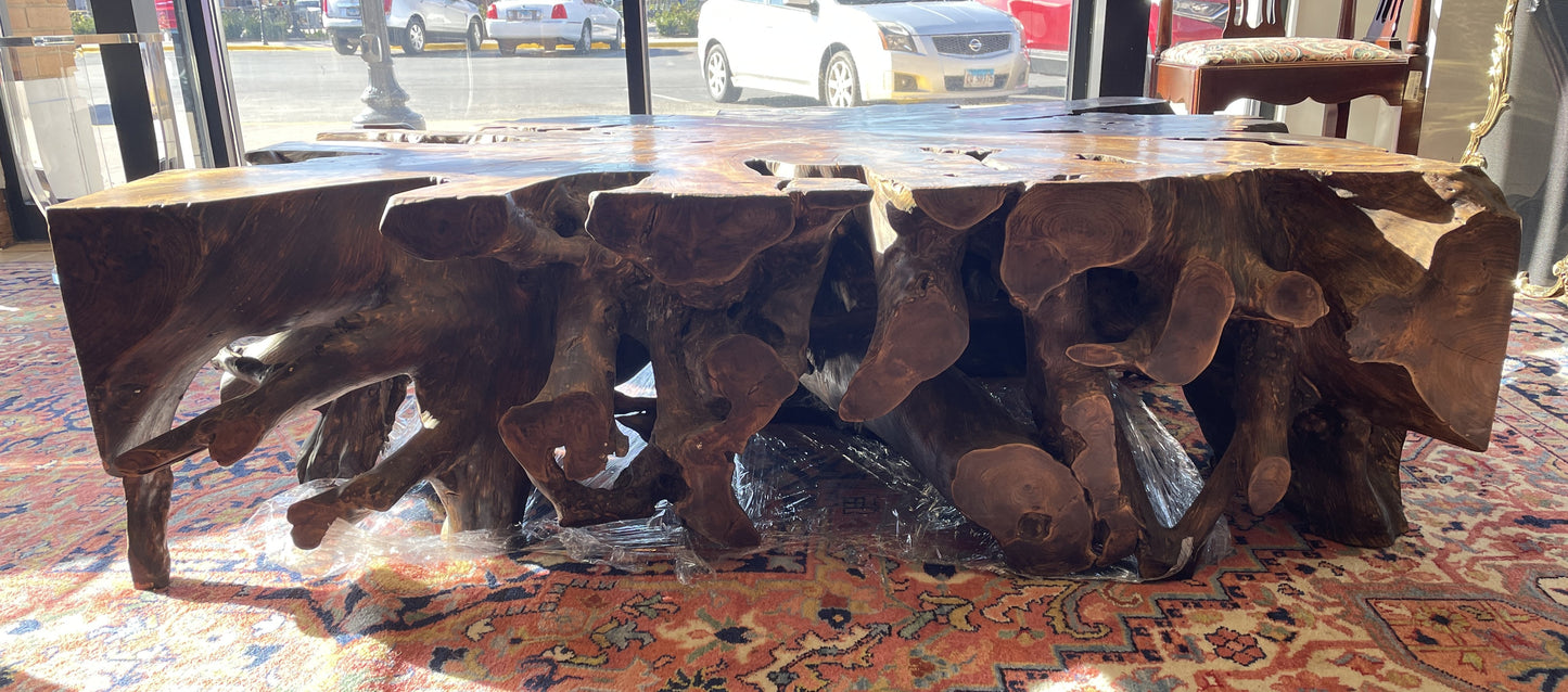 Andrianna Shamaris Teak Root Coffee Table (0HV002)