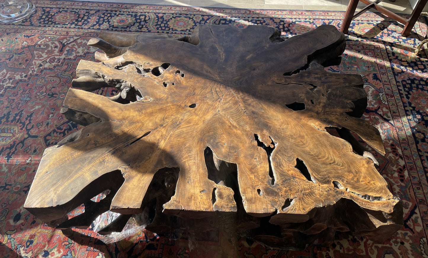 Andrianna Shamaris Teak Root Coffee Table (0HV002)