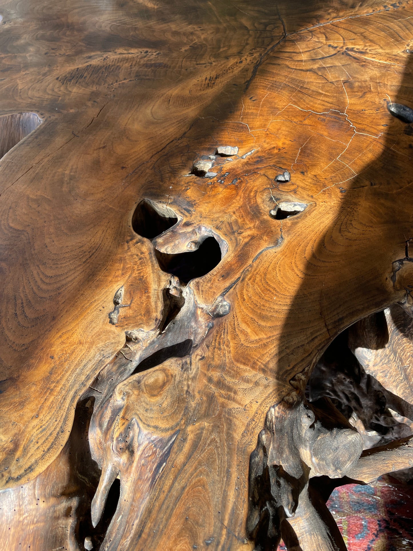 Andrianna Shamaris Teak Root Coffee Table (0HV002)