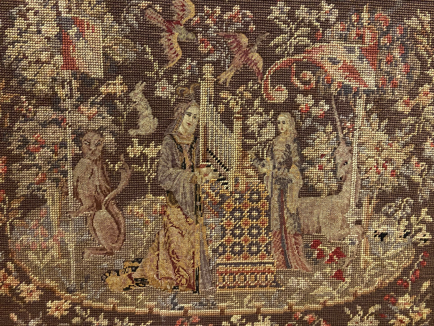 Louis XVI Needlepoint Fireplace Screen (HKDWFP)