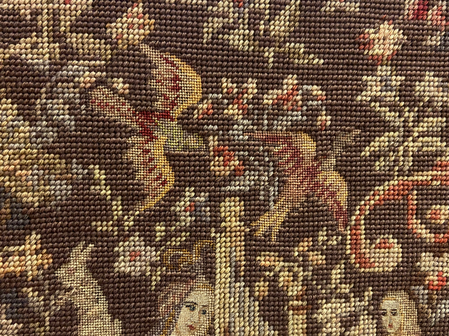 Louis XVI Needlepoint Fireplace Screen (HKDWFP)