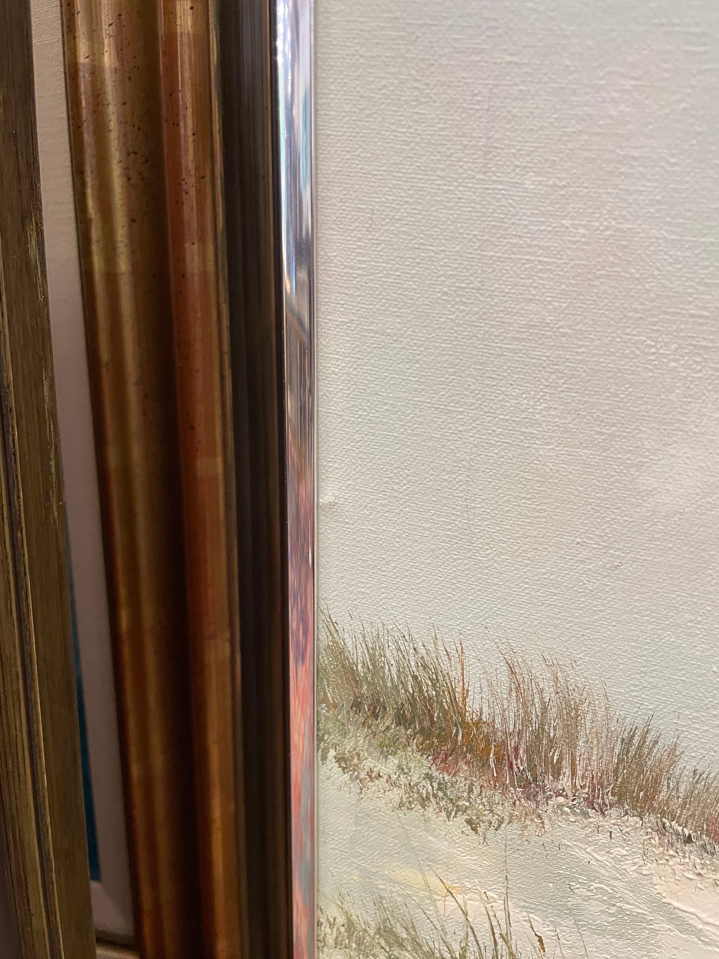 Edward Runci Seascape/Beach Scene Oil on Canvas (0LN00G)