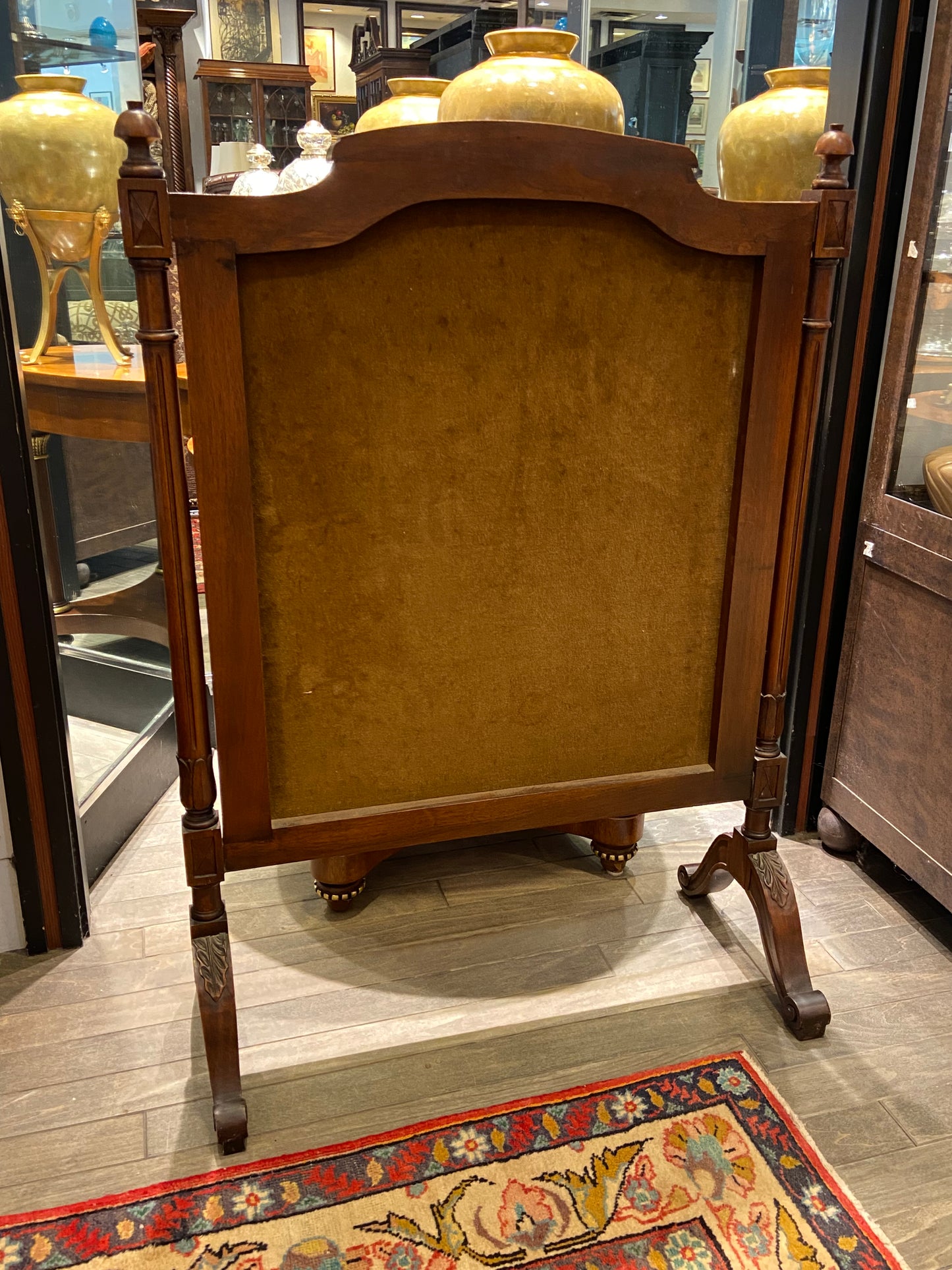 Louis XVI Needlepoint Fireplace Screen (HKDWFP)