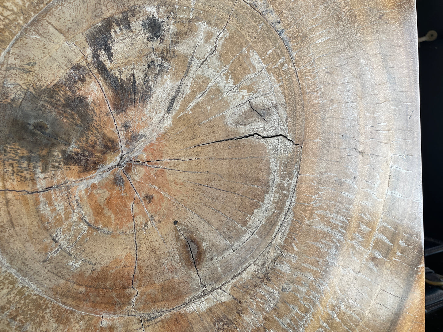 Bo Tree Source Tamarine Block Table, AS IS (0HV00B)