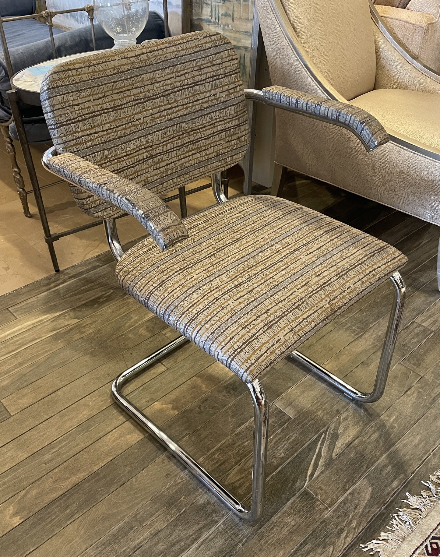 Marcel Breuer "Cesca" Cantilever Chairs for Knoll, Set of 6, Signed (0LN009)
