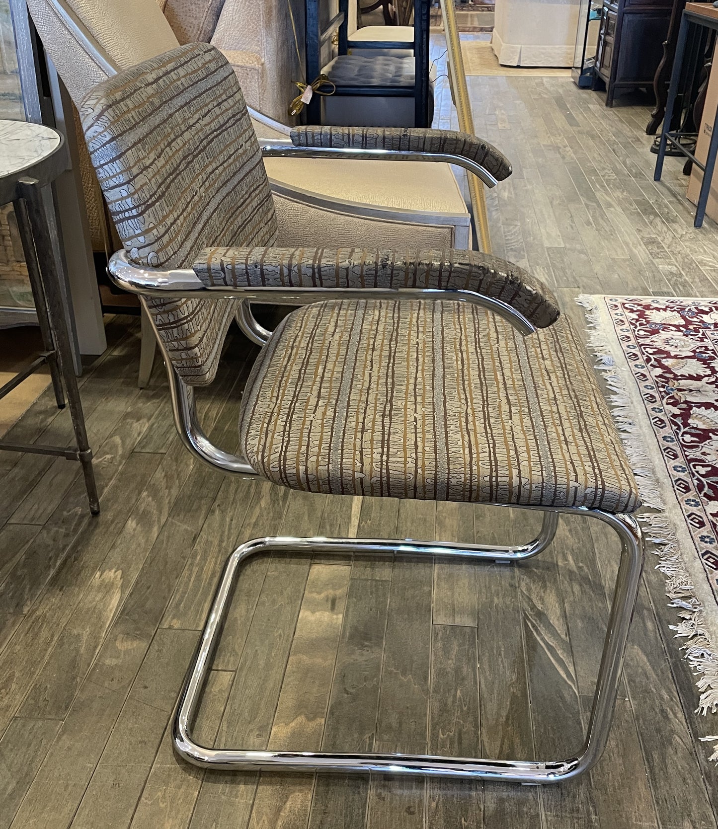 Marcel Breuer "Cesca" Cantilever Chairs for Knoll, Set of 6, Signed (0LN009)