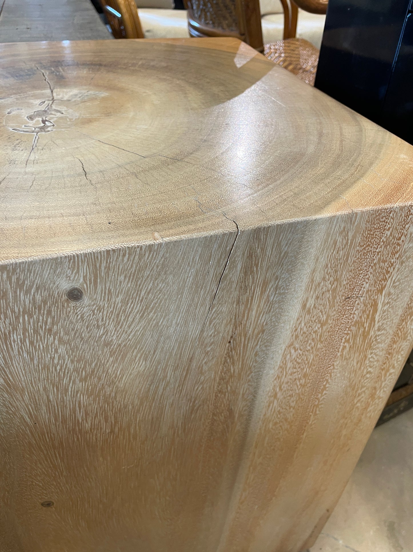 Bo Tree Source Tamarine Block Table, AS IS (0HV00B)