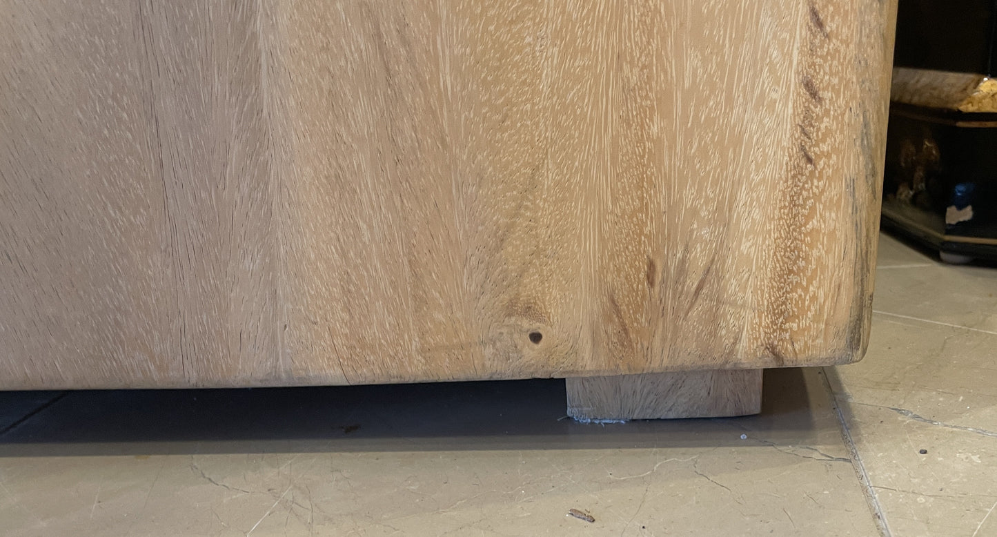 Bo Tree Source Tamarine Block Table, AS IS (0HV00B)