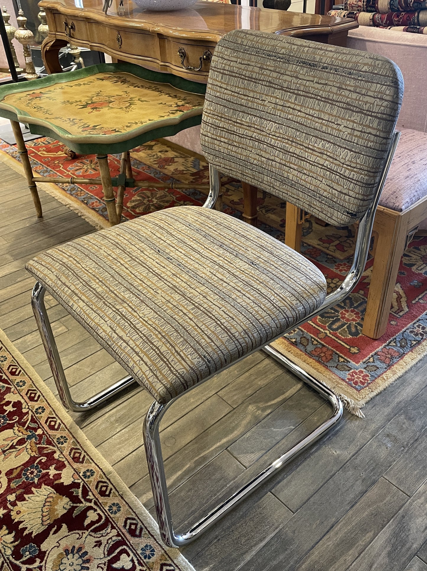 Marcel Breuer "Cesca" Cantilever Chairs for Knoll, Set of 6, Signed (0LN009)