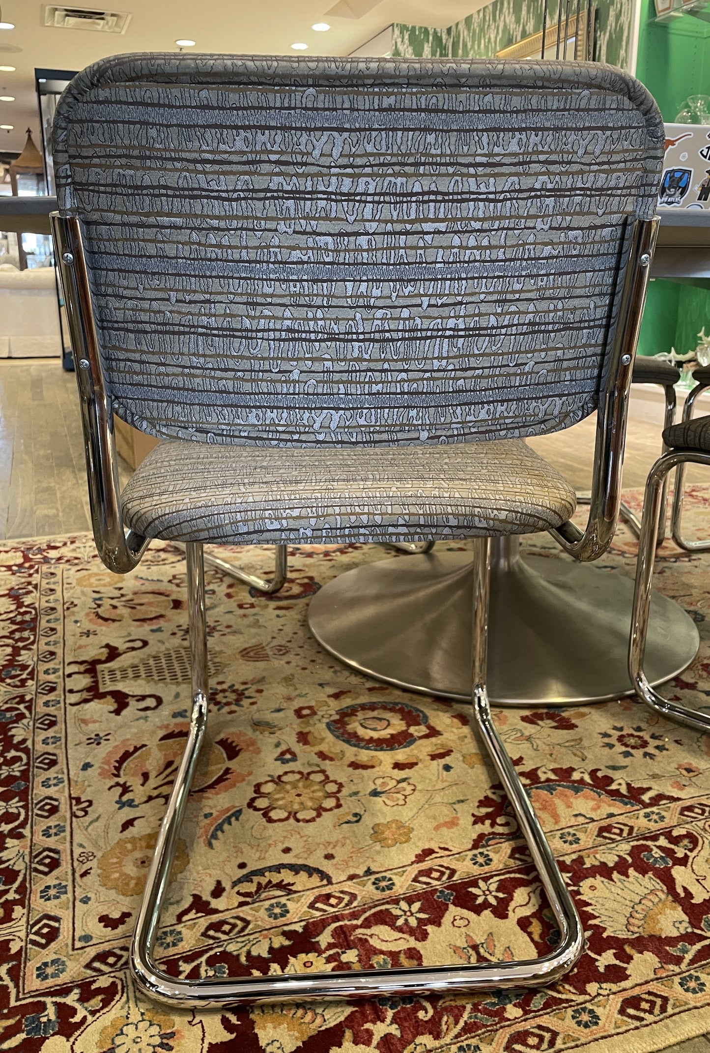 Marcel Breuer "Cesca" Cantilever Chairs for Knoll, Set of 6, Signed (0LN009)