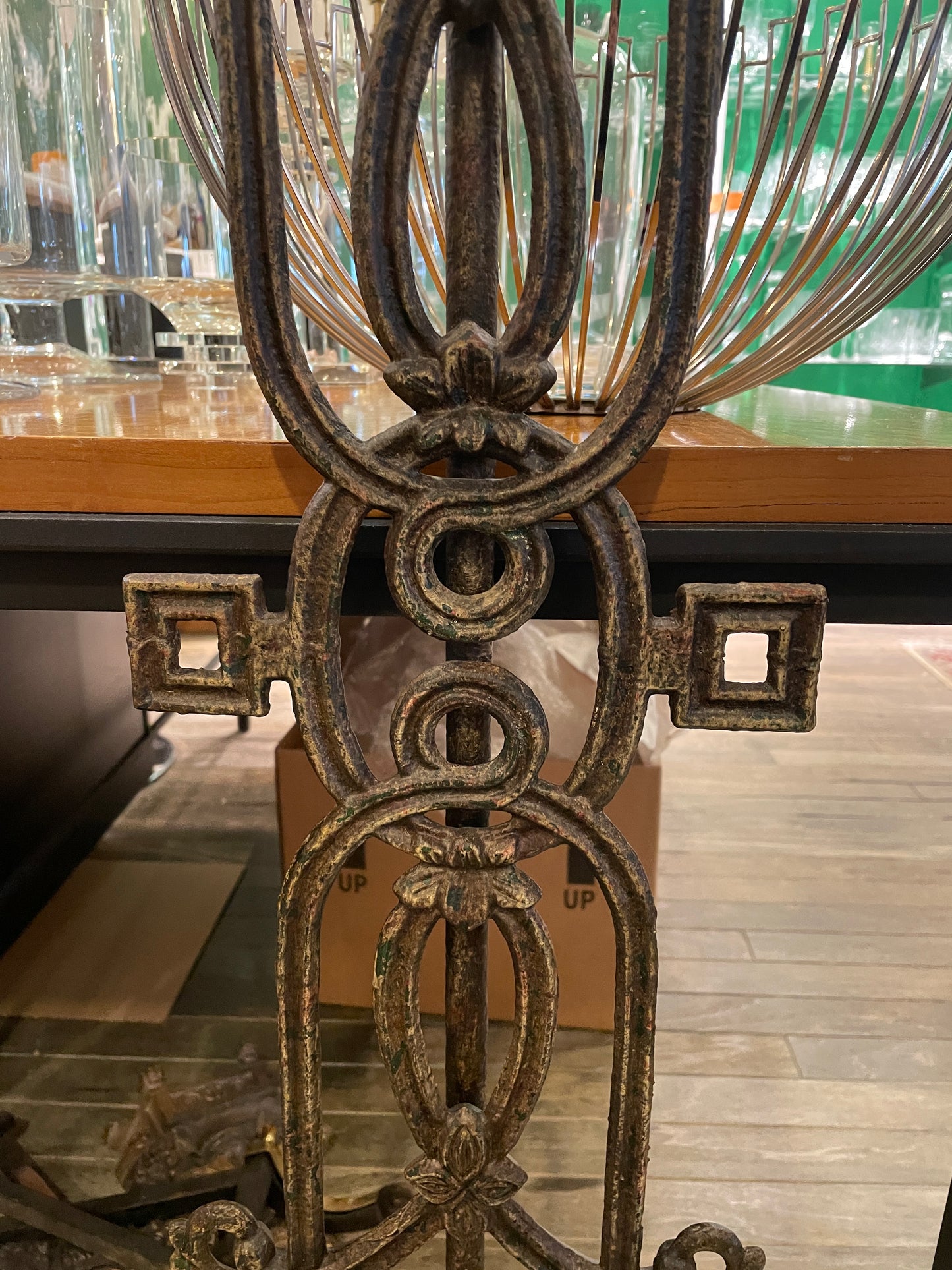 Architectural Balustrade Floor Lamp, Iron (Two Available) (0I6002)