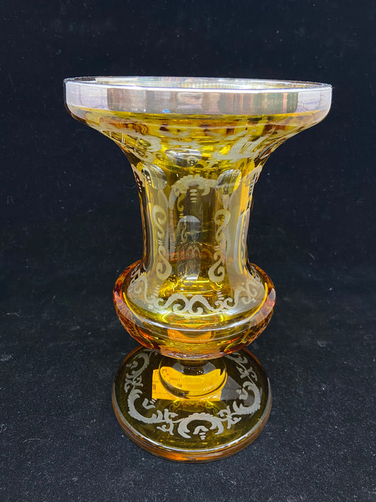 Bohemian Cutback Vase (25277)
