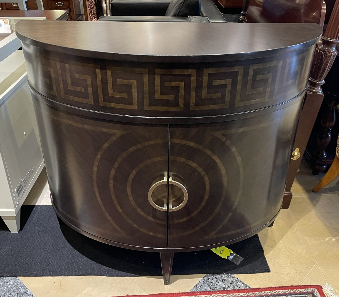 Ethan Allen Kronos Demilune Cabinet (0I6009)