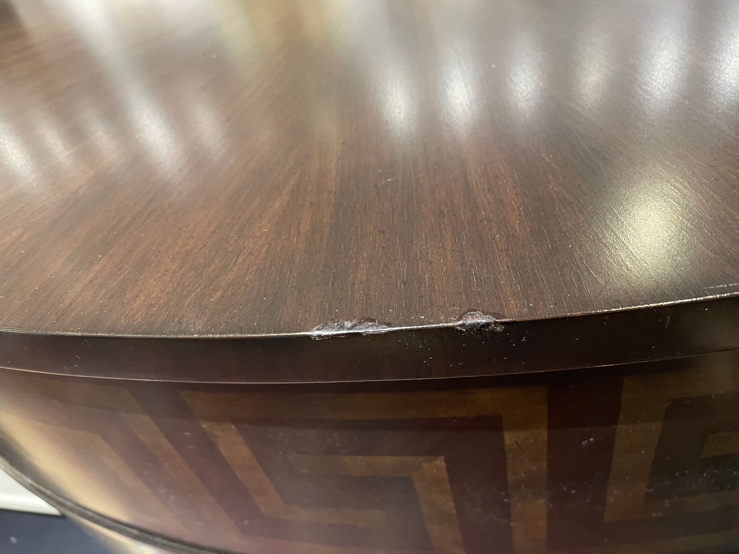 Ethan Allen Kronos Demilune Cabinet (0I6009)