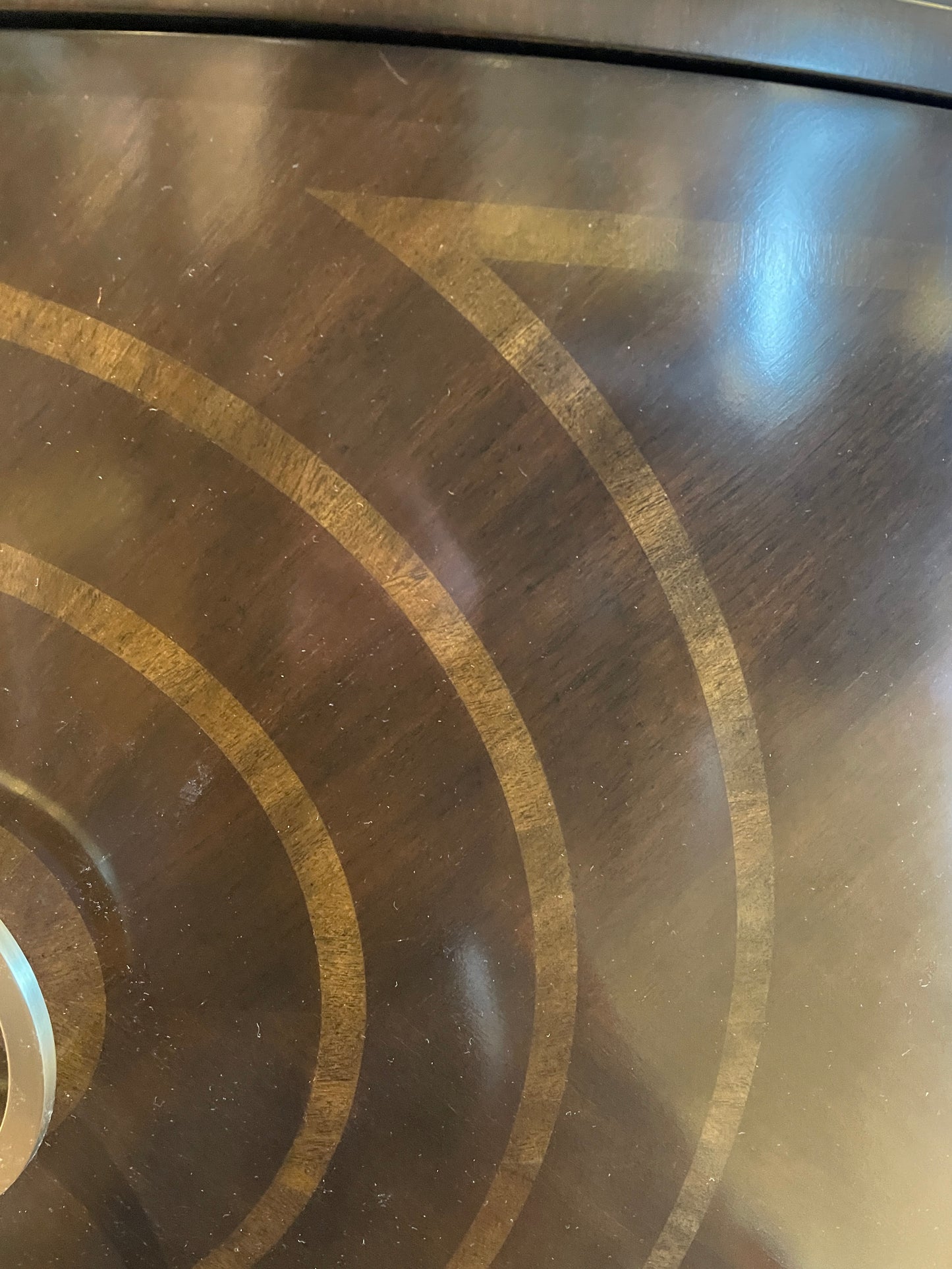 Ethan Allen Kronos Demilune Cabinet (0I6009)