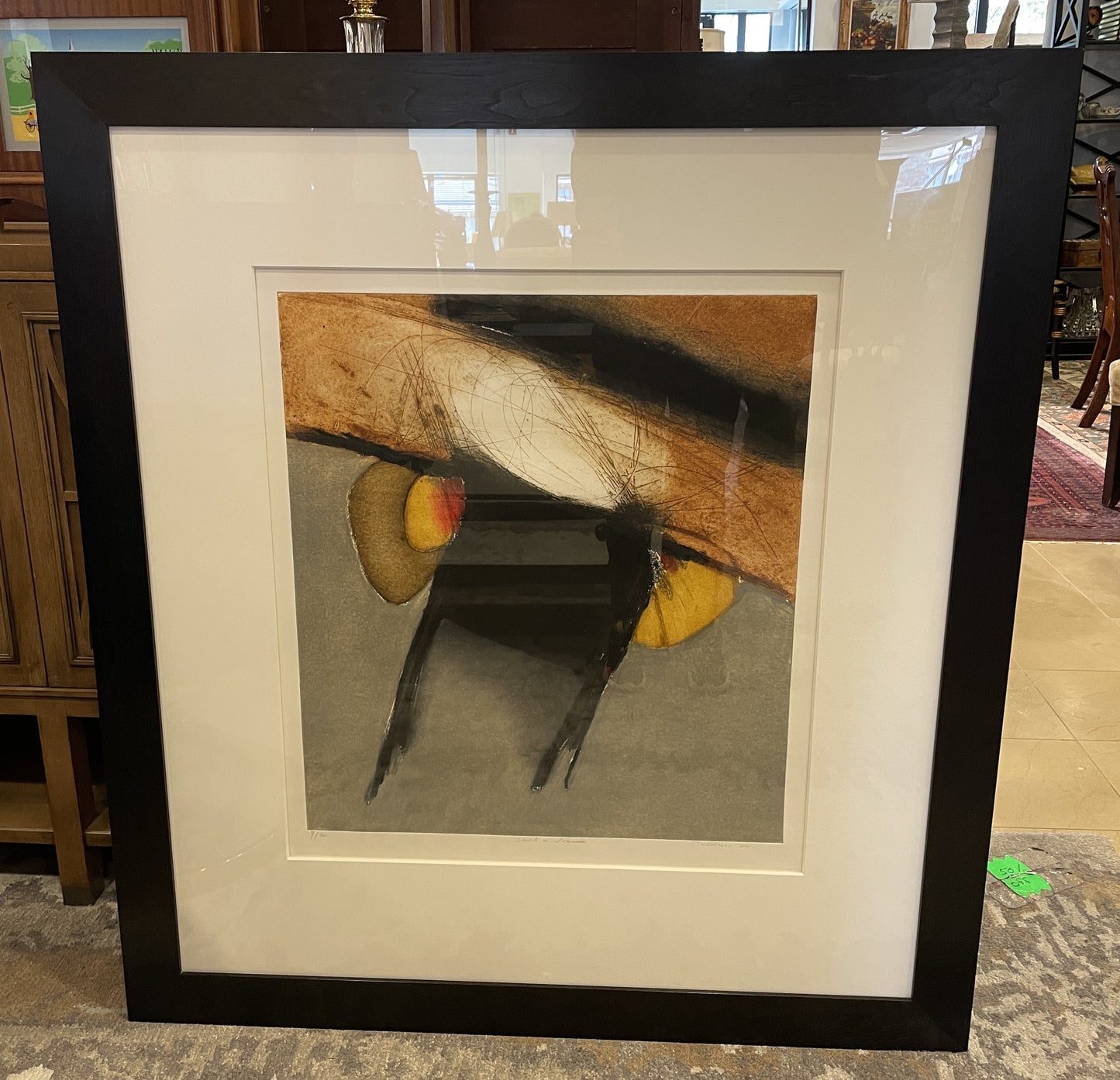 Bersou Lithograph Etching and Aquatint "Suite a demain" (0I600T)