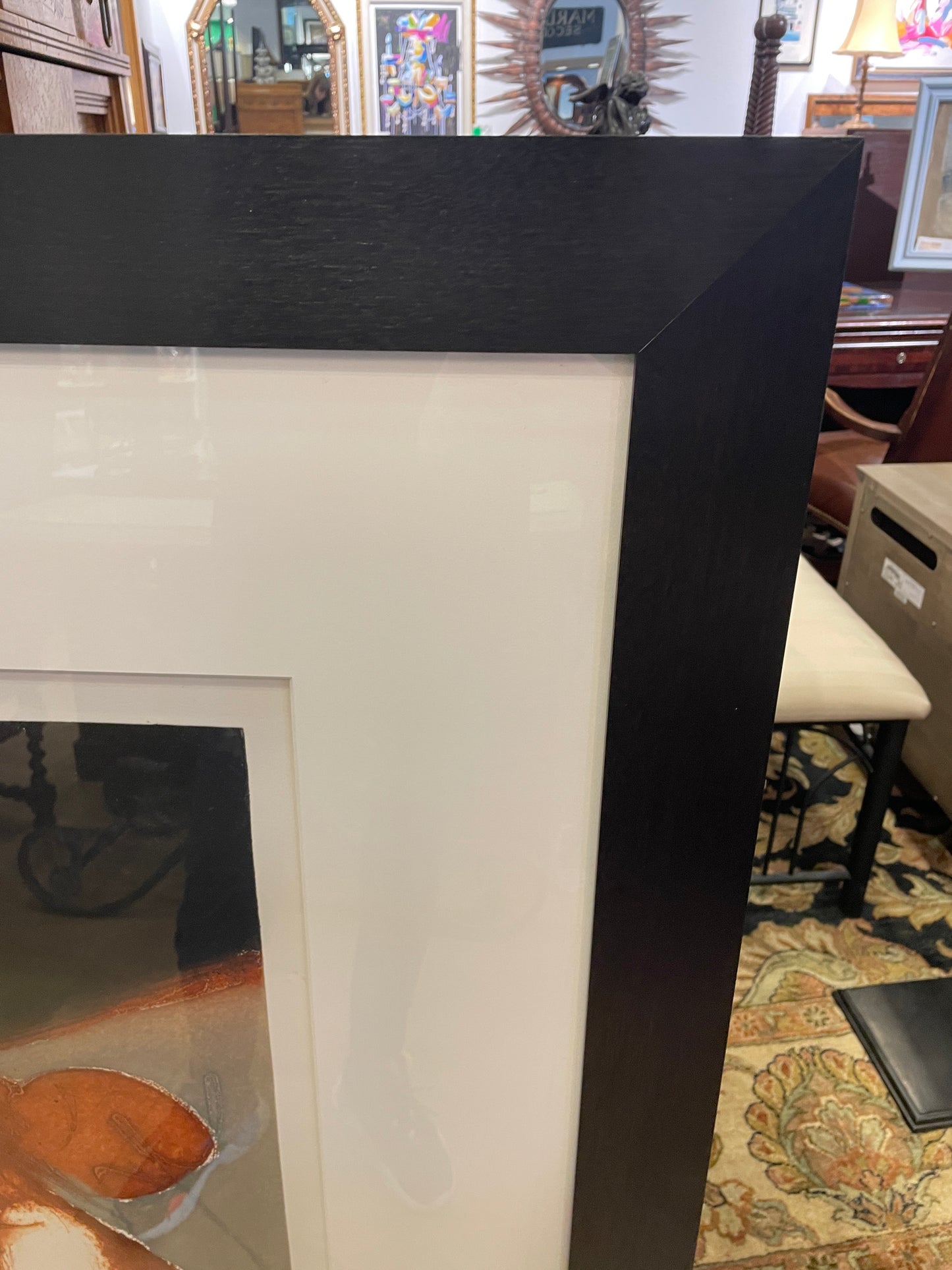 Bersou Lithograph Etching and Aquatint "Le Reqand Ton Reqand" (0I600T)