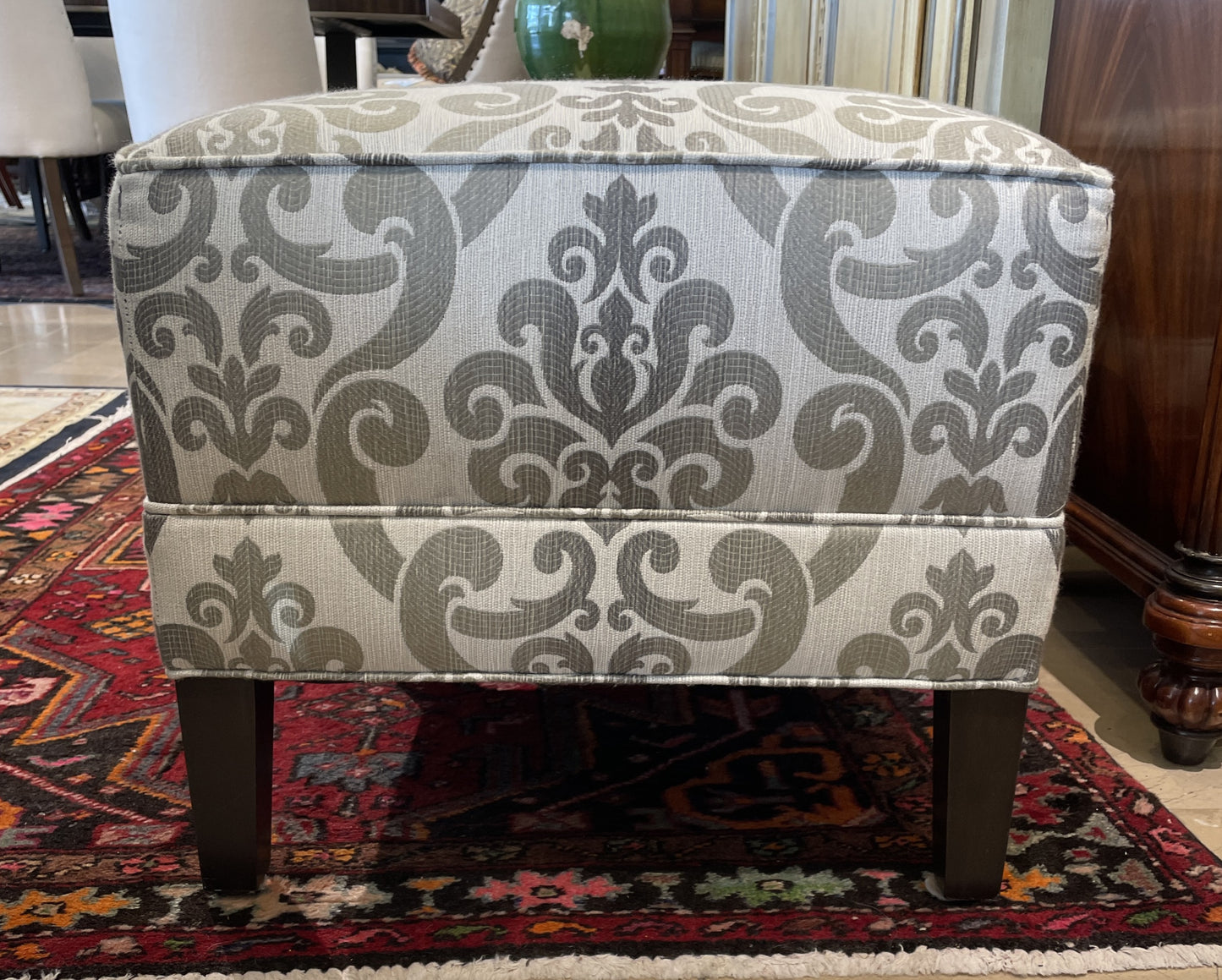 Ethan Allen Parker Ottoman (Two available) (0I600I)