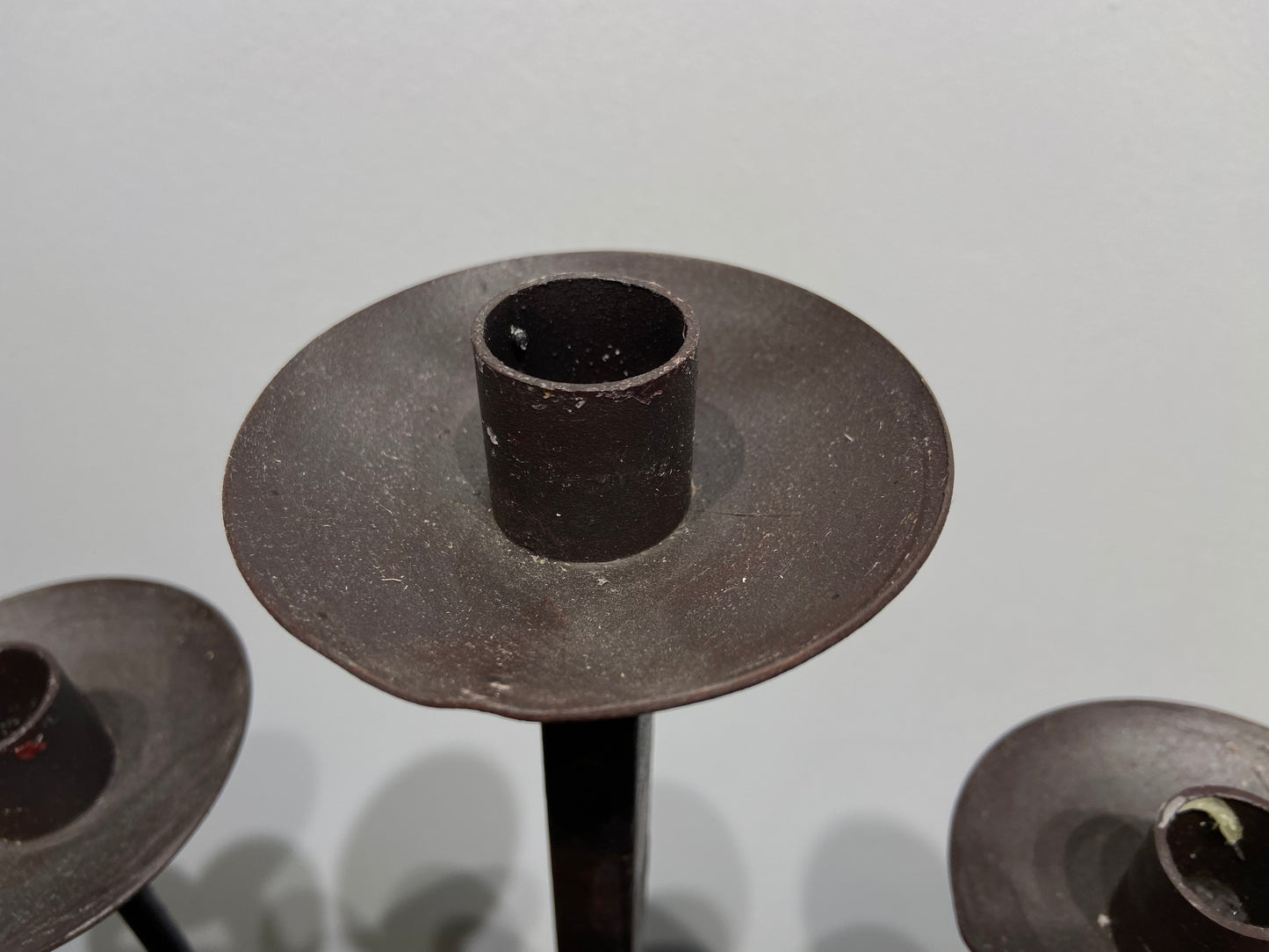 Pair of Wrought Iron Floor Candelabras (KRF1AP)