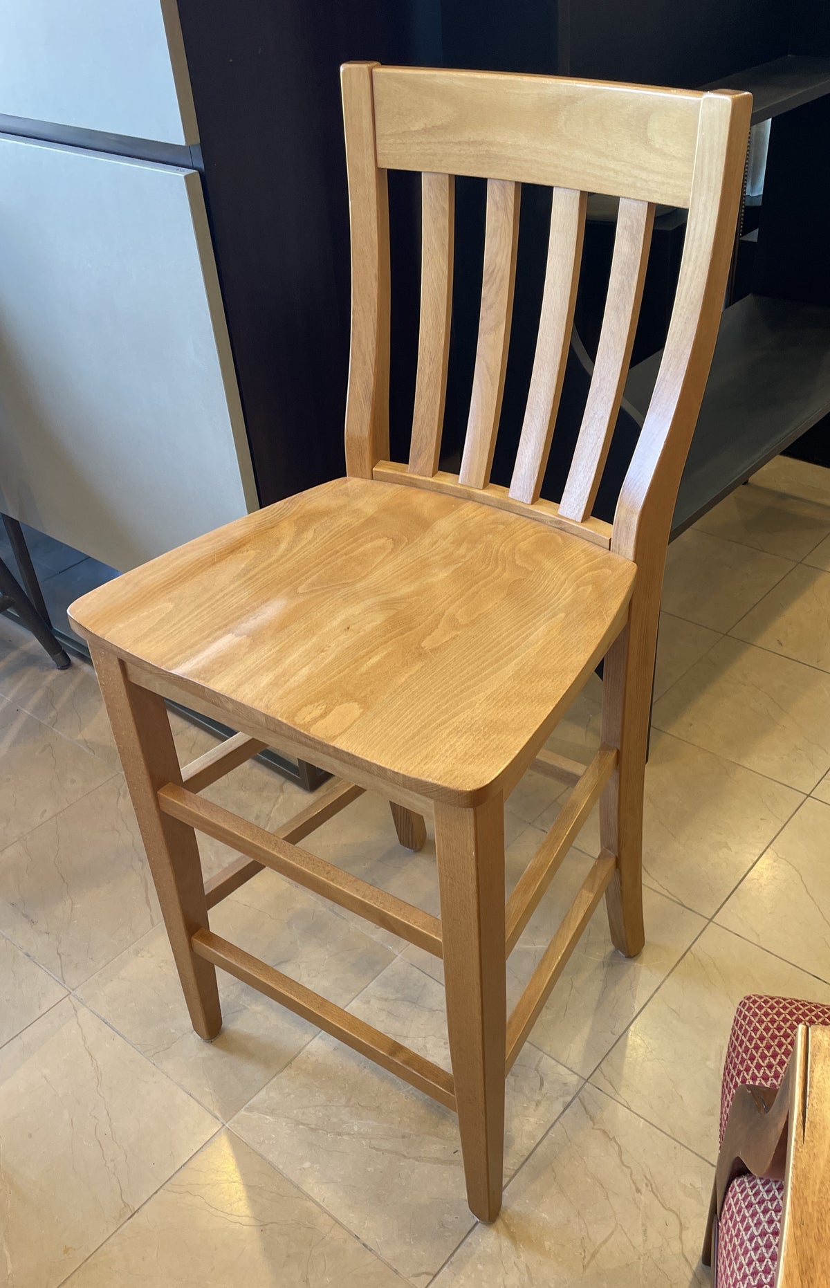 Maple Barstool, attr. Pottery Barn (Four available 03N003 03N004 03N005 03N006)