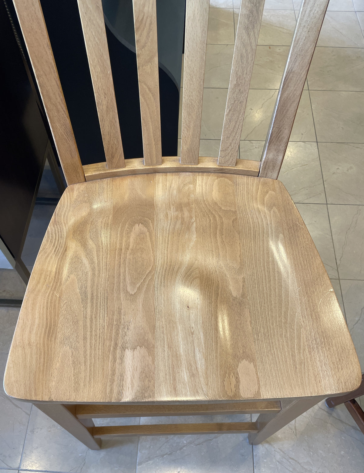 Maple Barstool, attr. Pottery Barn (Four available 03N003 03N004 03N005 03N006)