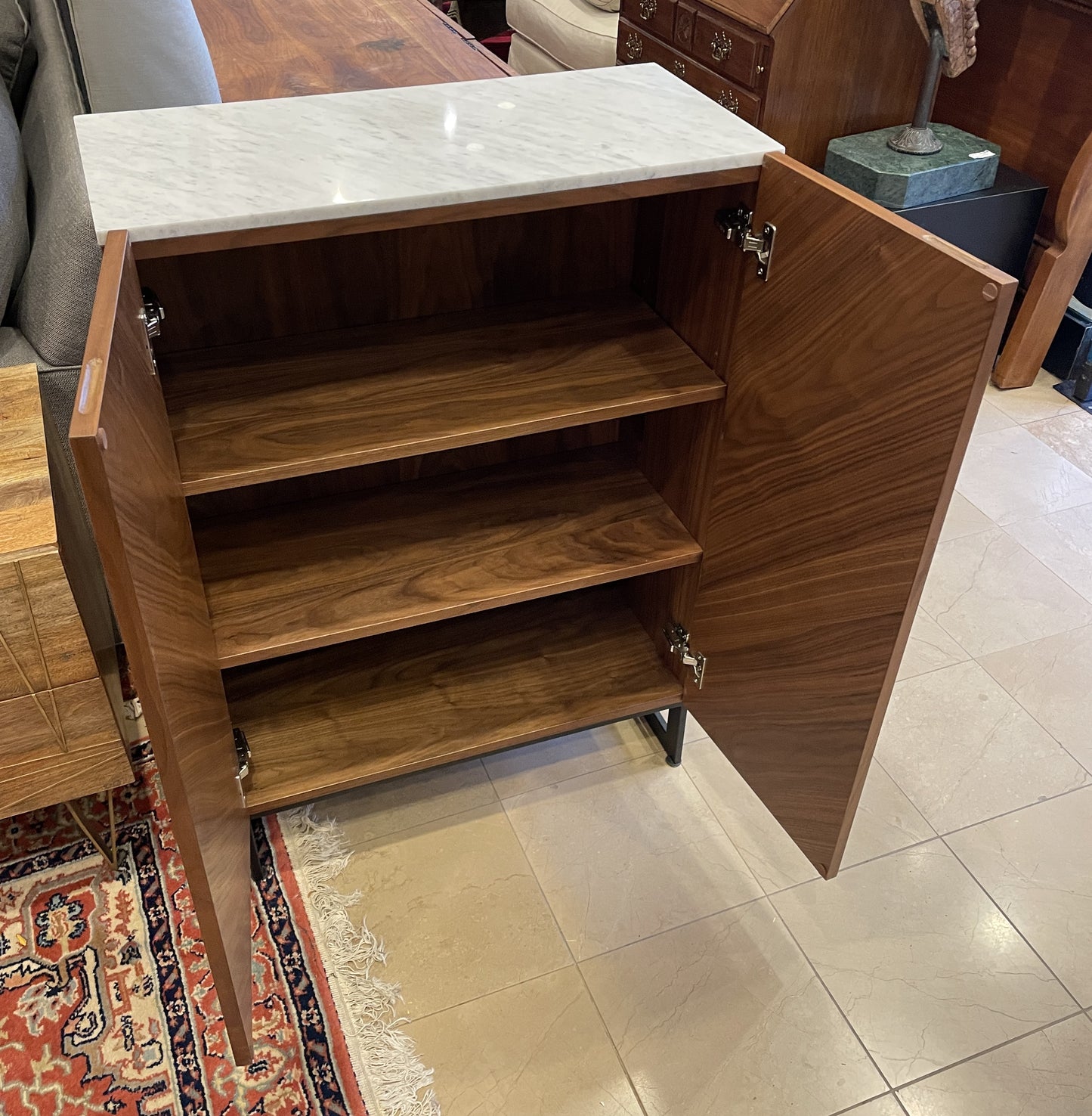 CB2 Suspend Wood Storage Cabinet (0I600B)