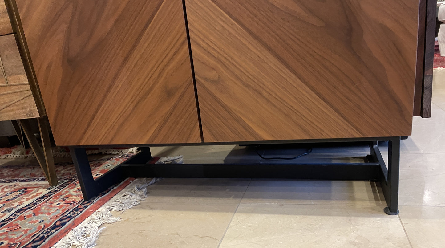 CB2 Suspend Wood Storage Cabinet (0I600B)