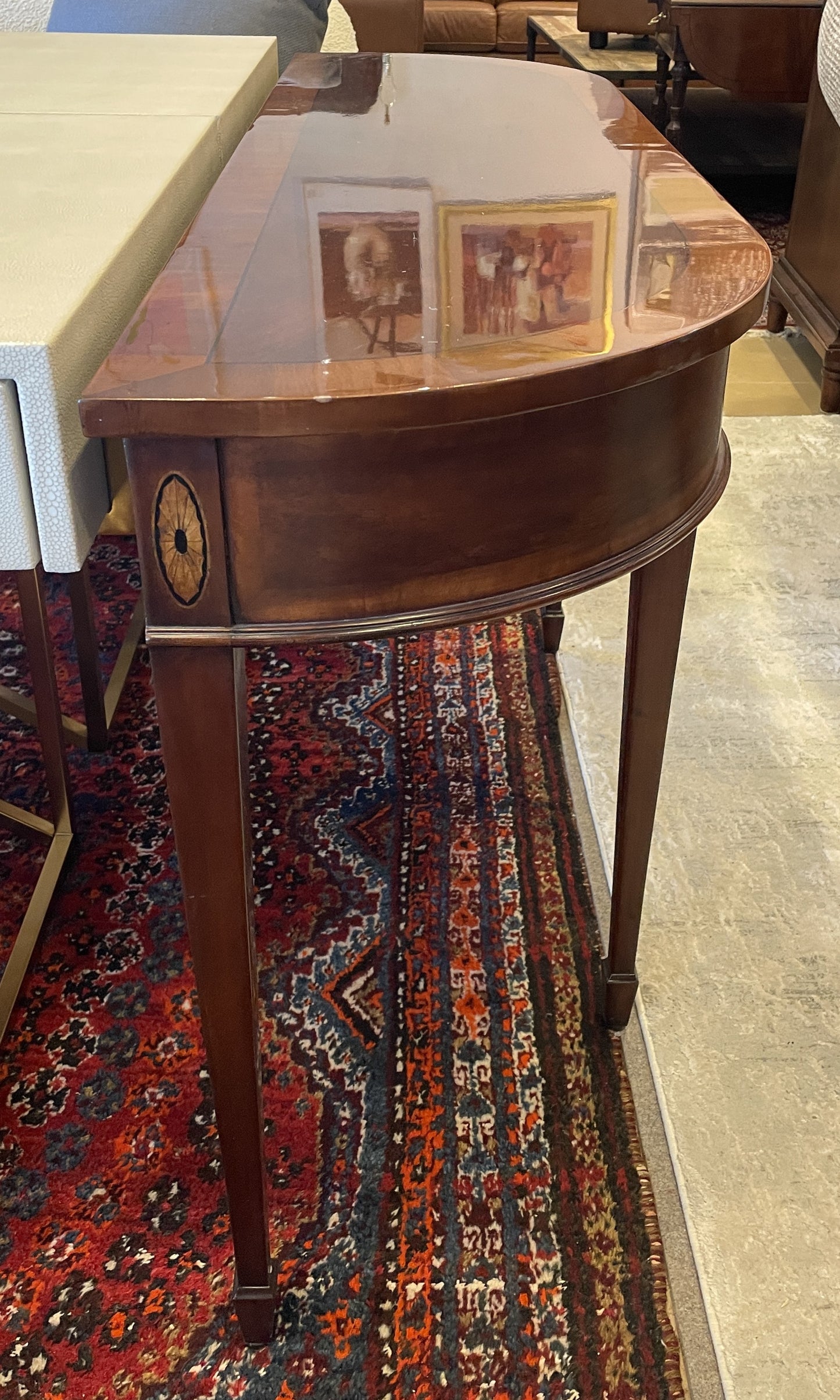 Hekman Copley Place Console Table, Demilune (0LP002)
