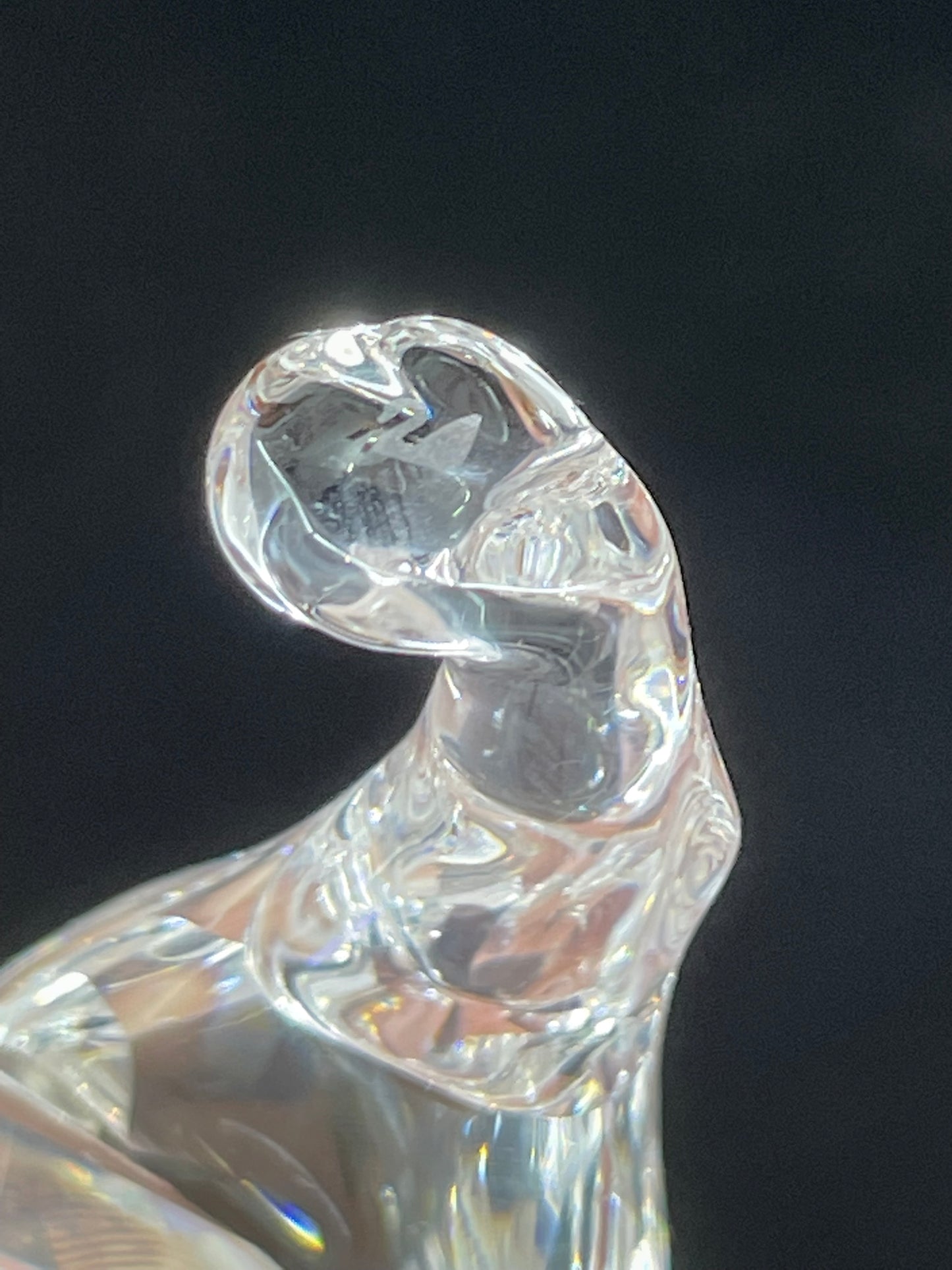Swarovski "Endangered Species" Crystal Tiger Figurine