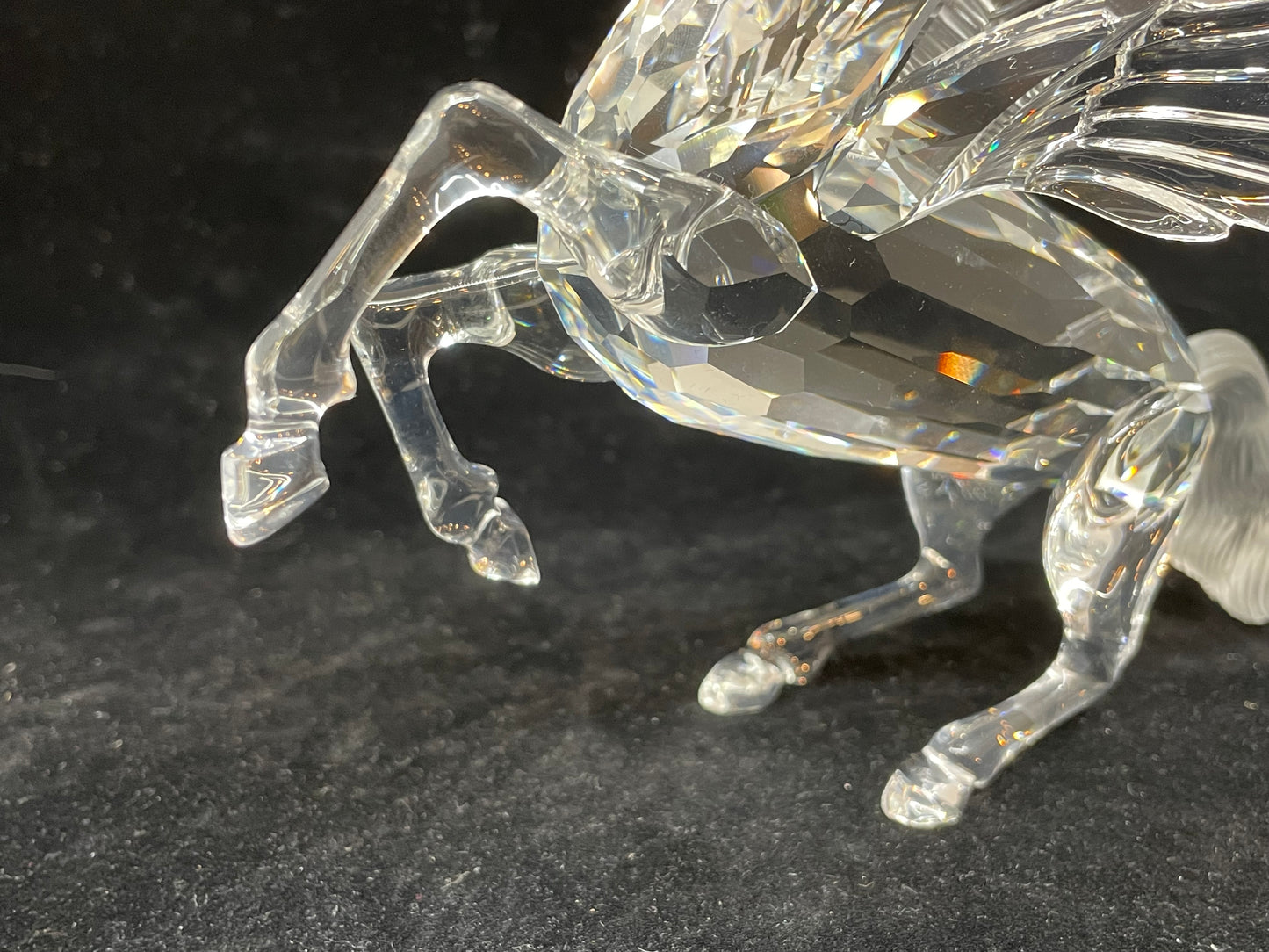 Swarovski "Fabulous Creatures" Pegasus SCS 1996-1998 Crystal Figurine