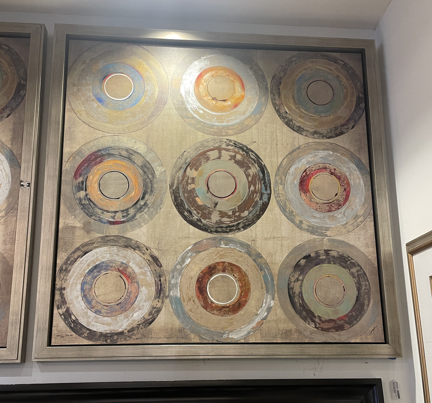 Ethan Allen Circle Giclee, signed Joseph (Two available) (0I600S)