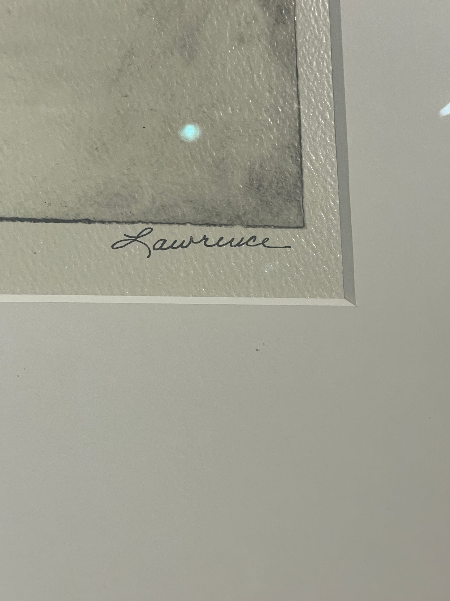 Black and White Nude signed Lawrence (0I600W)