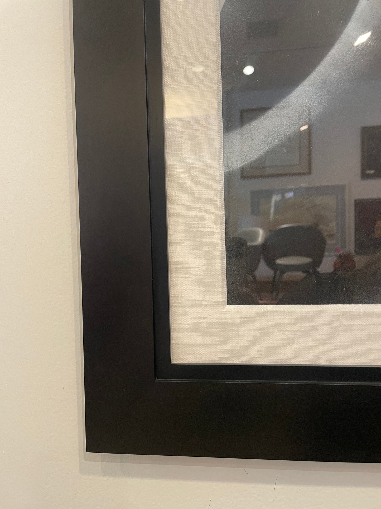 David Dauncey Black and White Abstract on paper, multi media (0I600R)