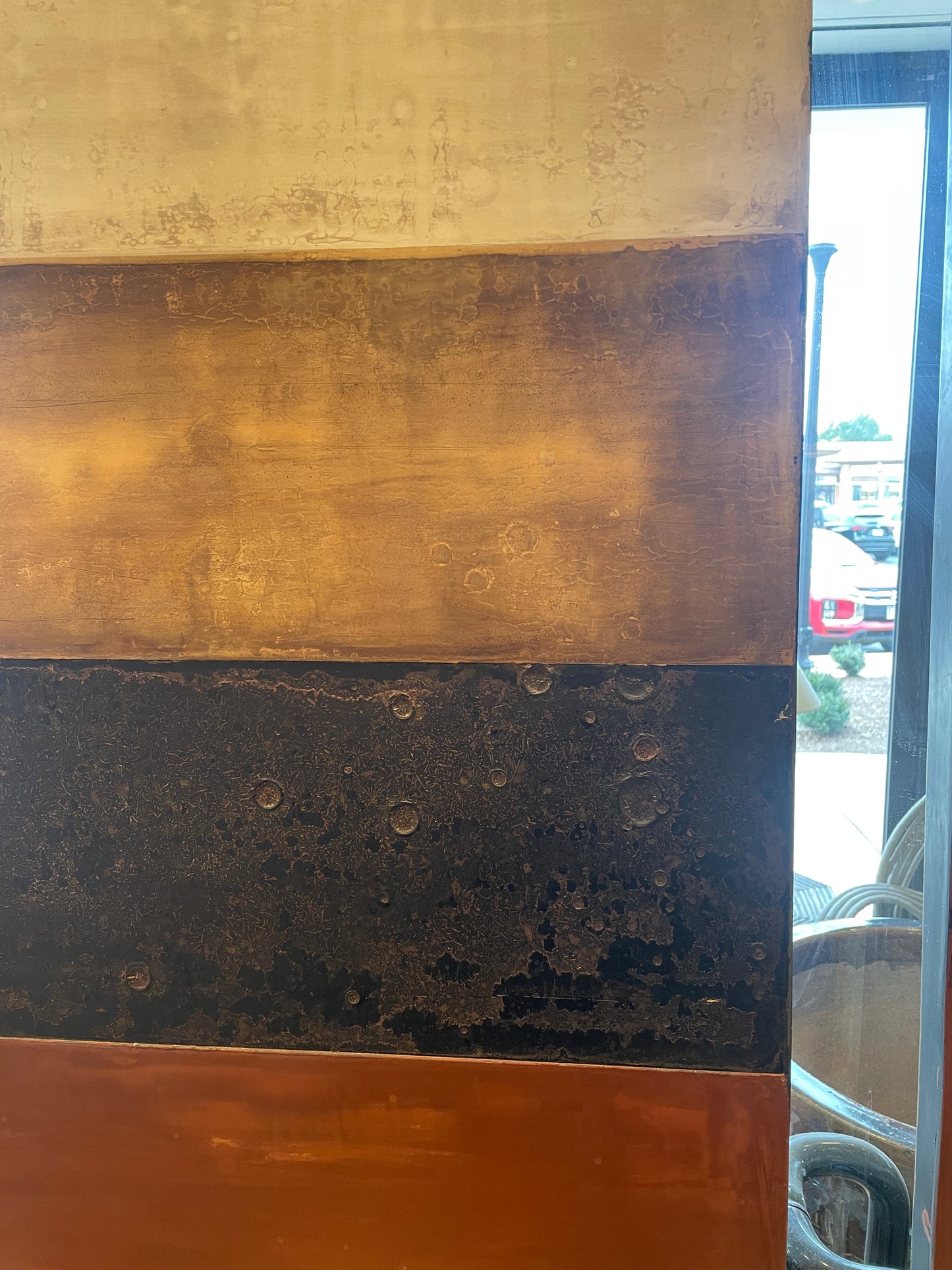 Kris Cox Triptych Panels, Mixed Media Art (0HP00Z)