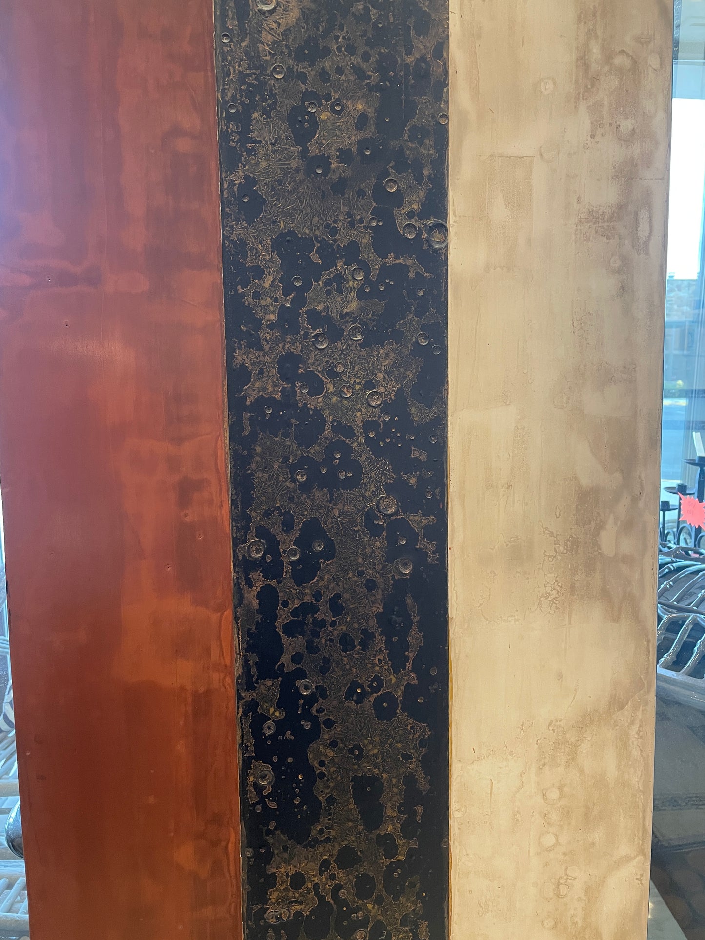 Kris Cox Triptych Panels, Mixed Media Art (0HP00Z)