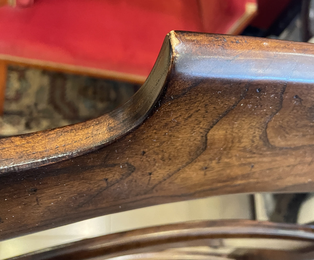 Set of 8 Ormskirk Ladderback Dining Chairs with Rush Seats (0PQ00E)