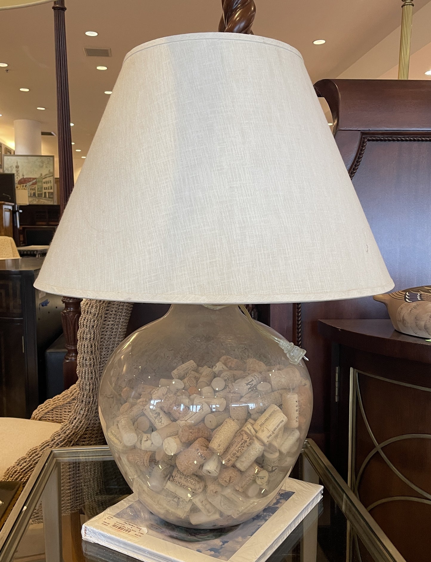 Pottery Barn Sphere Lamp (0HV00C)