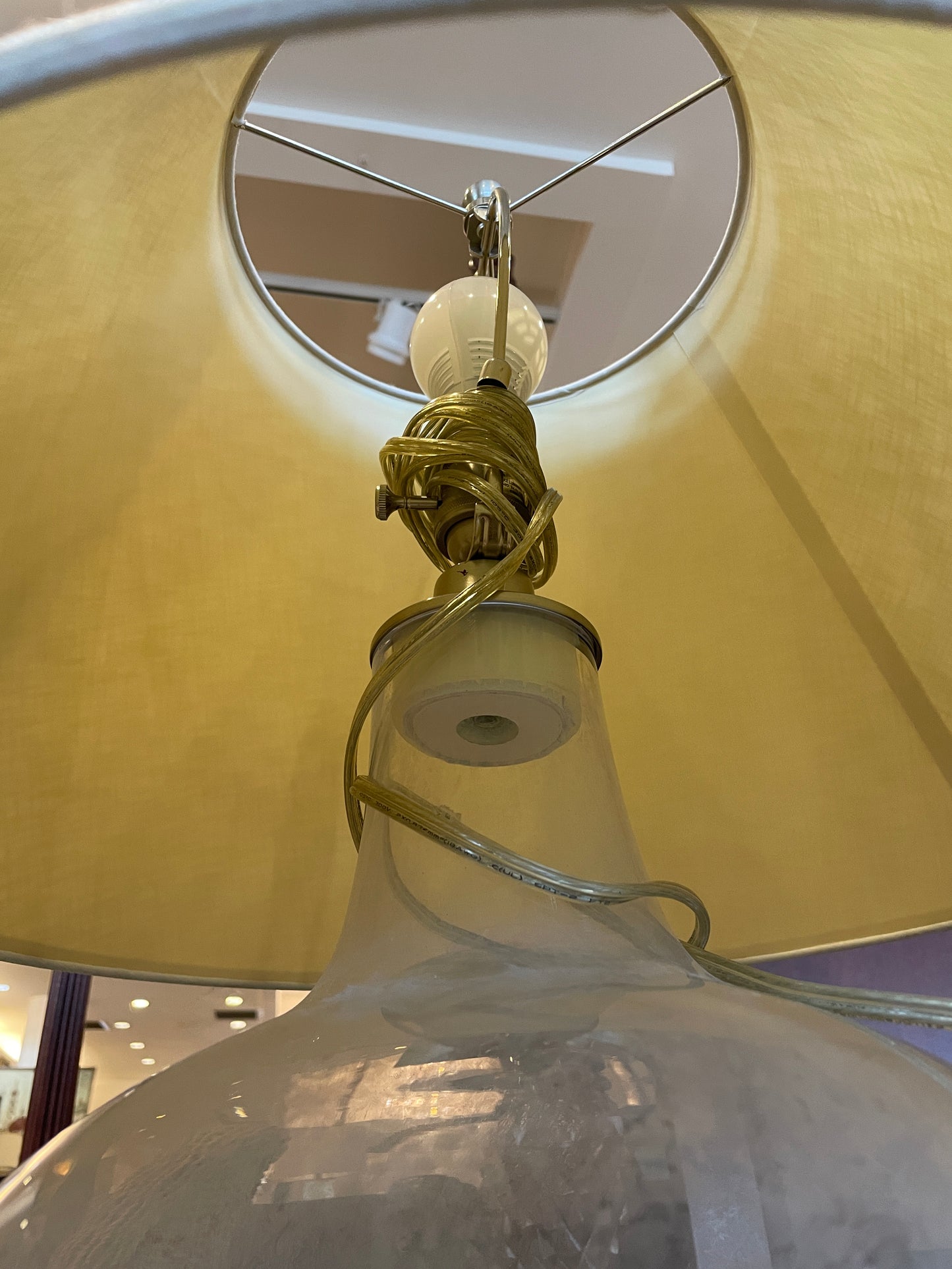 Pottery Barn Sphere Lamp (0HV00C)