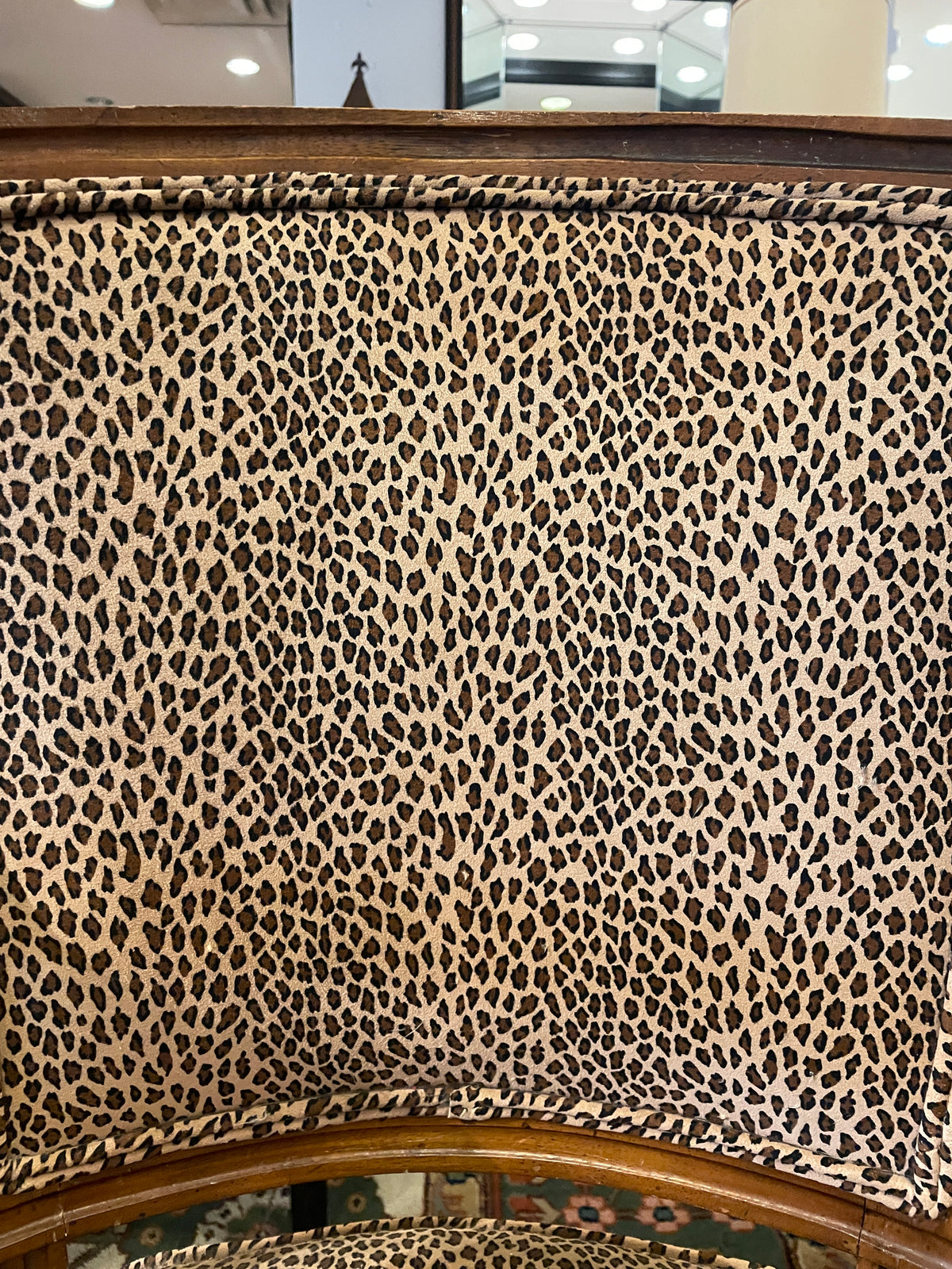 Vintage Leopard Occassional Chair (0MJ00J)