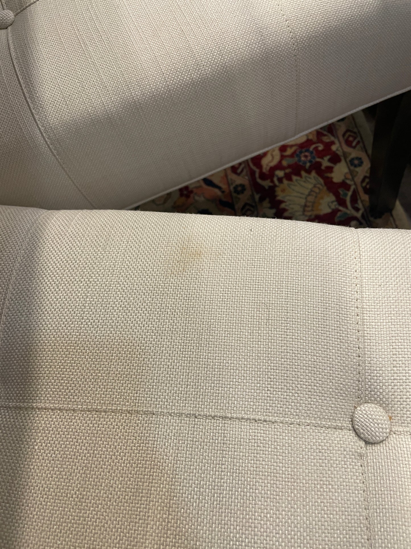 Ethan Allen Pattern Tufted "Dayton" Upholstered Dining Chairs, set of 6 (0I6006)