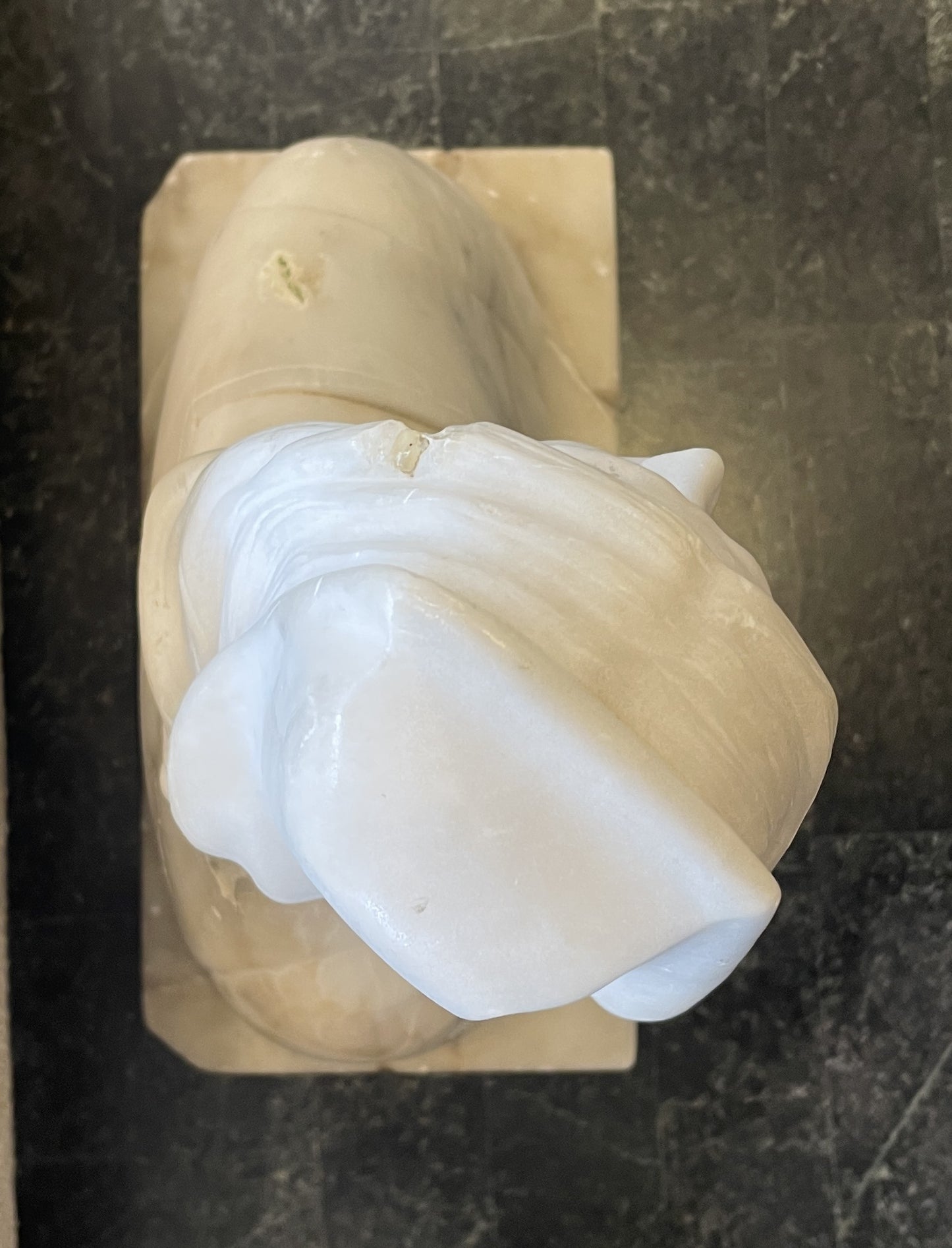 Joan of Arc Alabaster Sculpture, As Is, 1920s (0I8001)