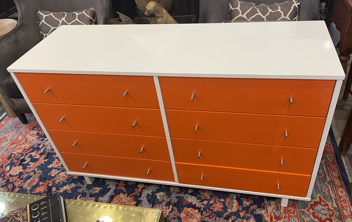 Room and Board Moda Orange Faced Dresser, AS IS (0PQ008)