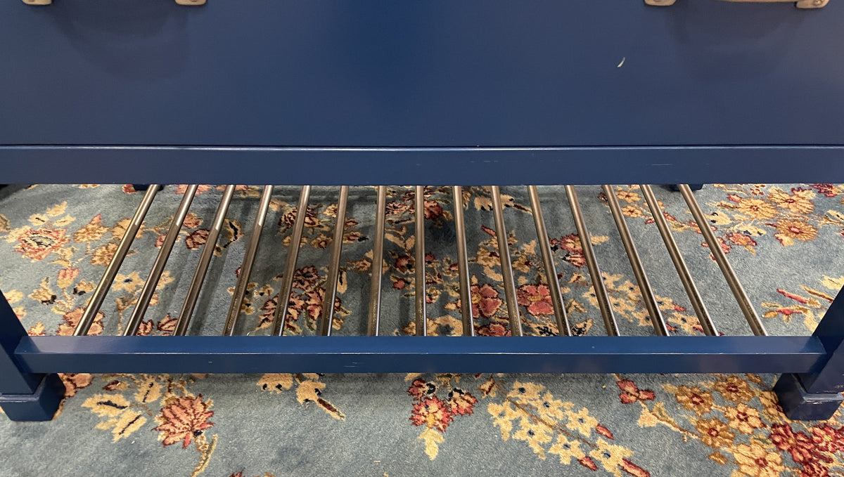 Bombay Blue Dresser with Chrome Pulls (0PQ009)