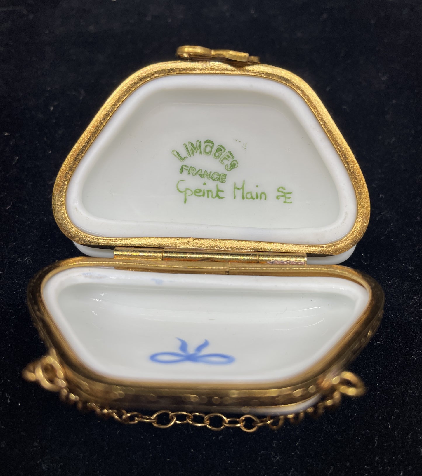 Limoges Trinket Box Purse (0IB008)