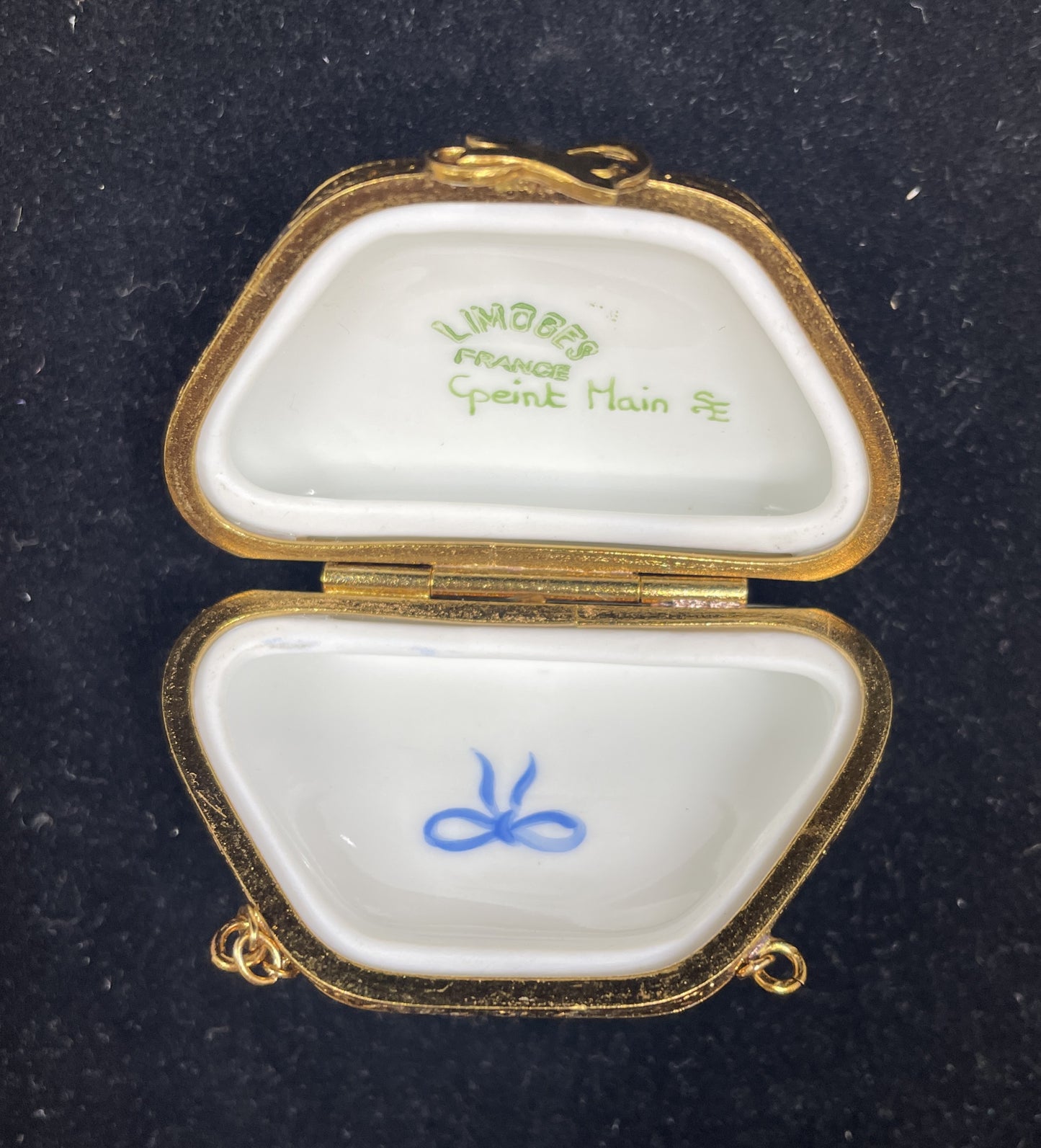 Limoges Trinket Box Purse (0IB008)