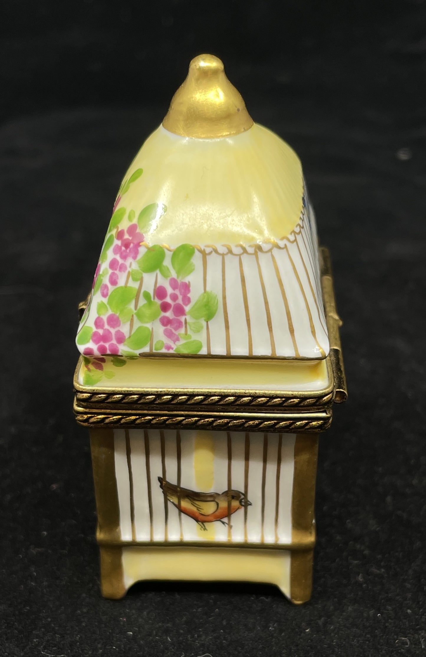 Limoges Trinket Box Birdcage (0IB00B)