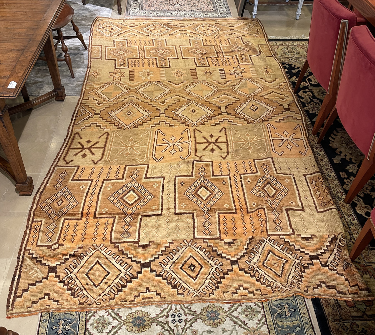 Anatolian Kilim Rug (6x10'9) (0JL050)