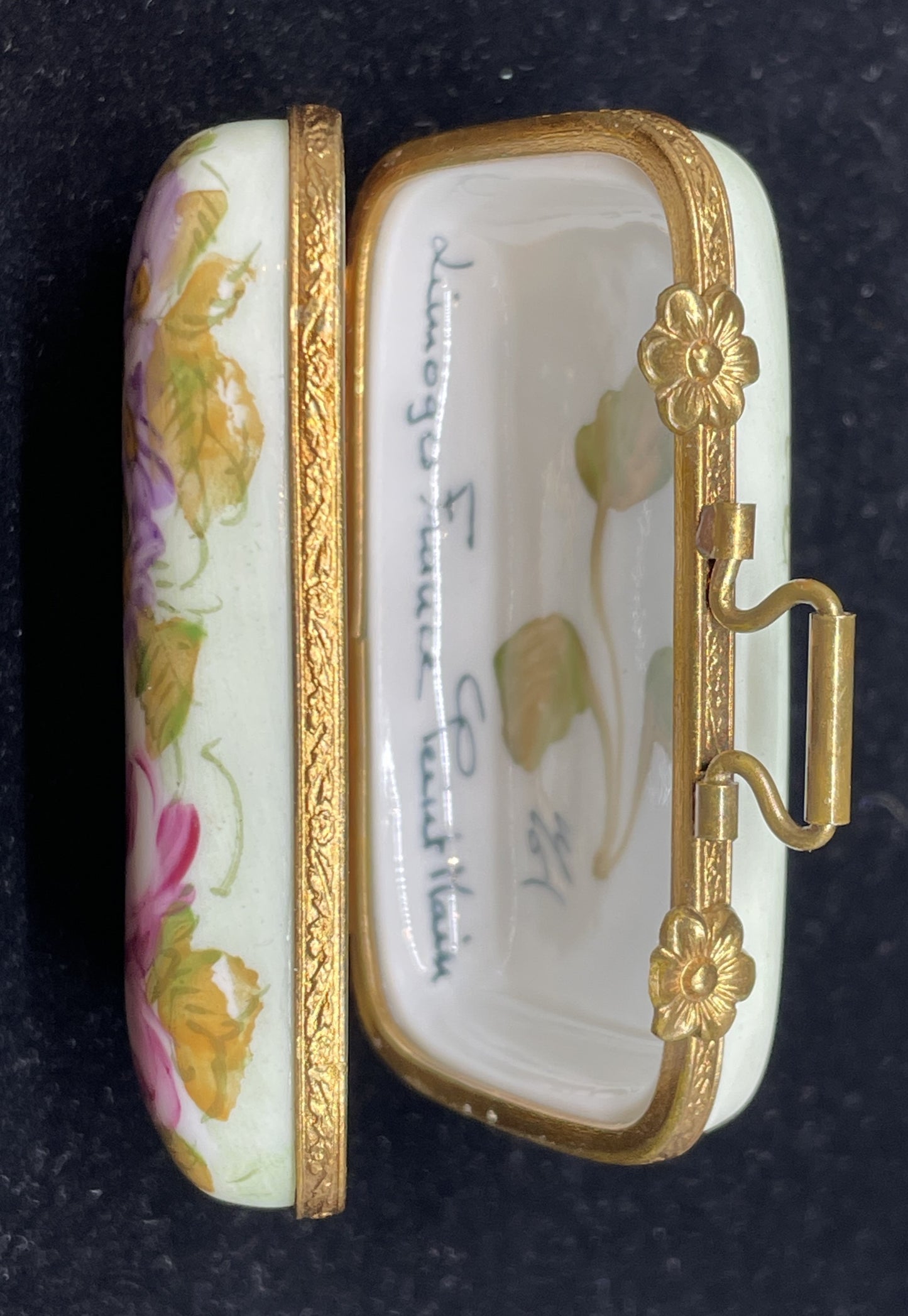 Limoges Trinket Box Suitcase (0IB00E)