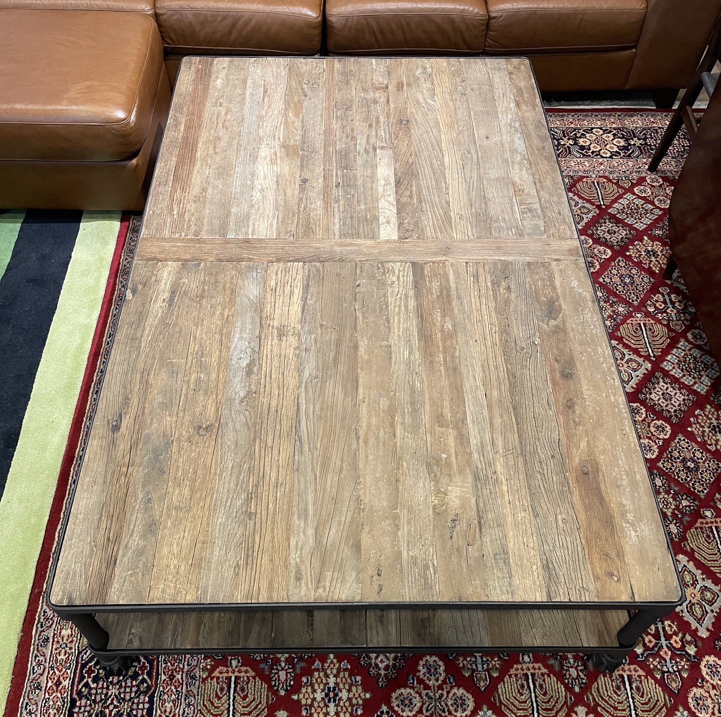 Restoration Hardware Plank Coffee Table (0JR006)